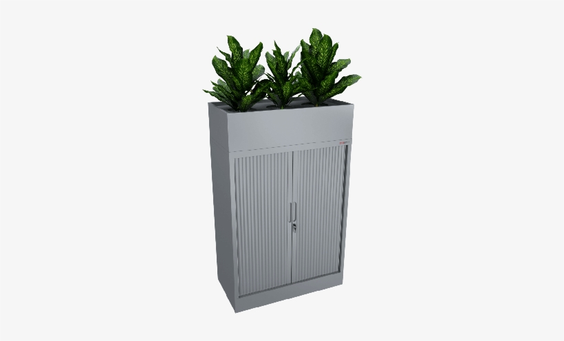 900w X1200h Tabour Silver With Planter - Furniture, transparent png
