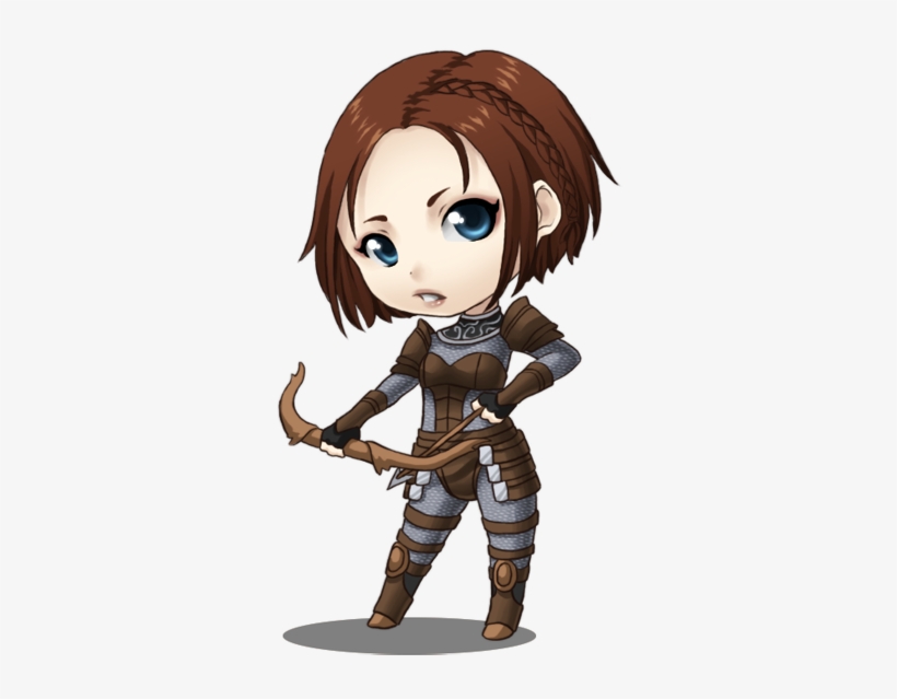 Dragon Age Origins - Dragon Age Leliana Chibi, transparent png