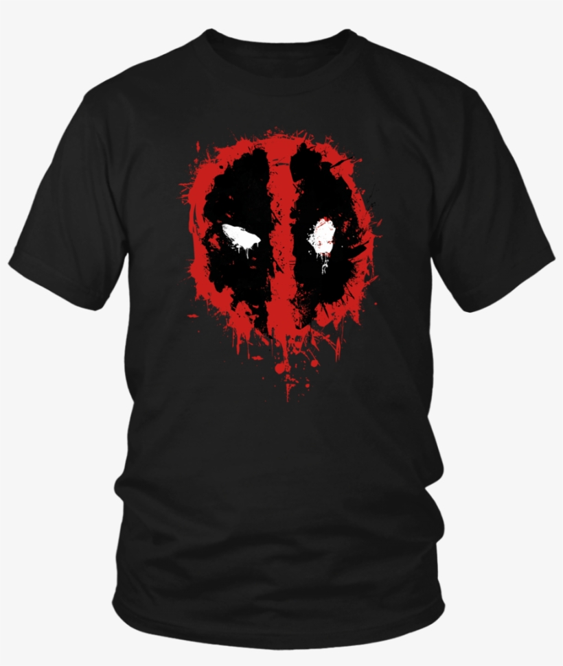Marvel Deadpool Splatter Icon Shirt - Gay Uncle Day, transparent png