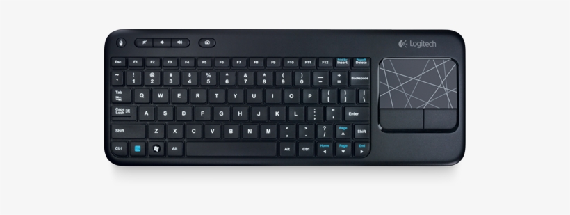 1 - Clavier Sans Fil Logitech K400, transparent png