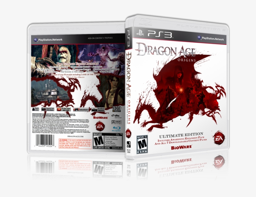 Ultimate Edition Box Art Cover - Dragon Age: Origins Awakening [pc Game], transparent png