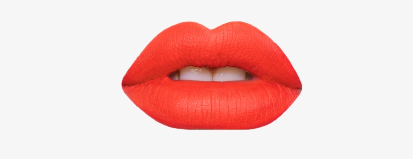 Velvetines - Lips - Labial Naranja Mate Mac, transparent png