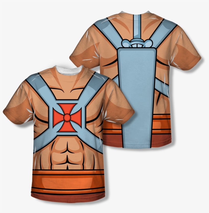 T Shirt He Man, transparent png