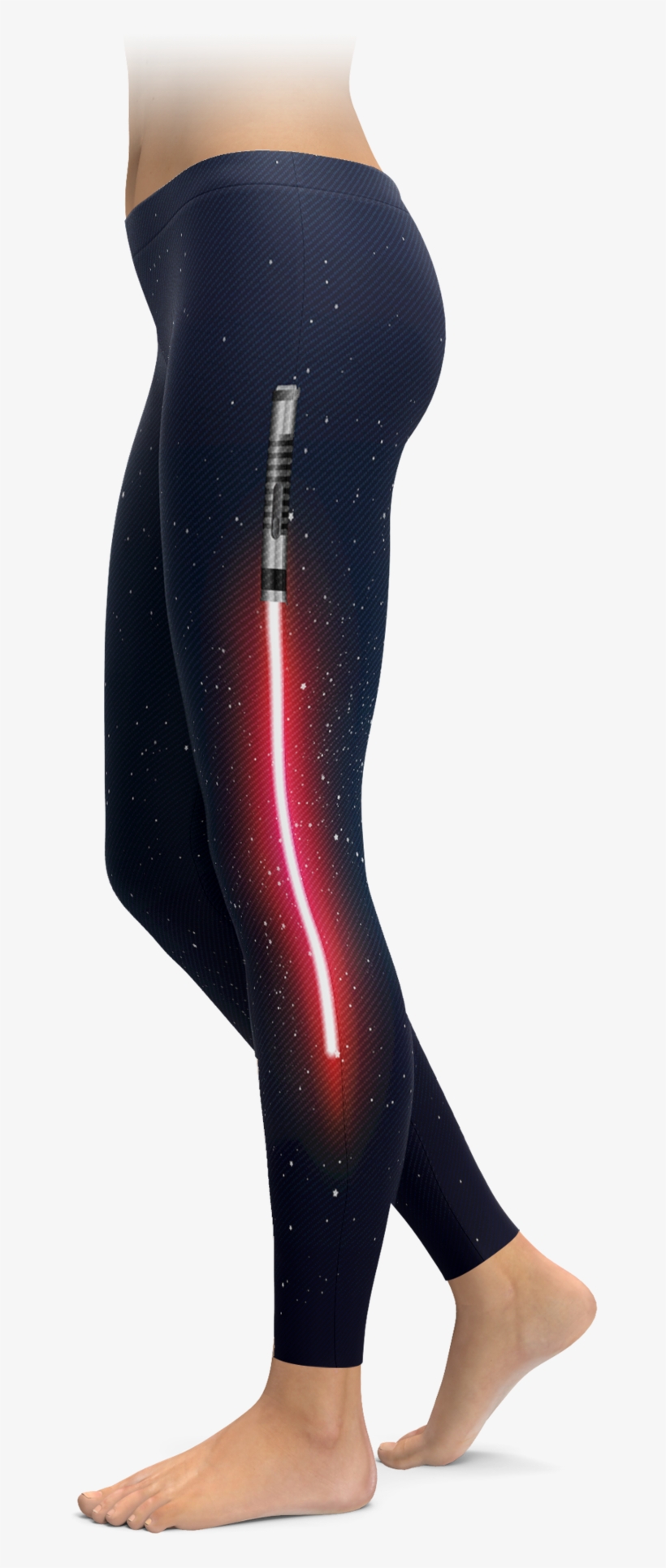 Red Light Saber Leggings, transparent png