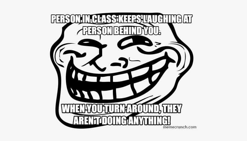 Generate A Meme Using Trollface - Come Divertirsi Sempre E Comunque! Include: 30 Cose, transparent png