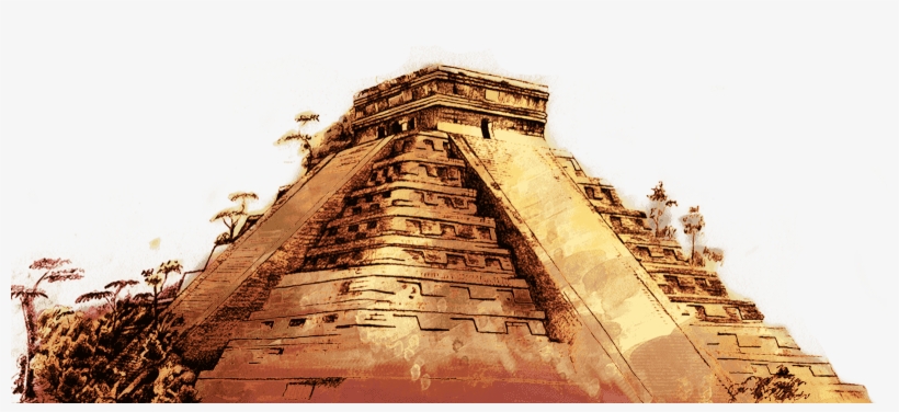 Piramide - Piramides De Mexico Png, transparent png