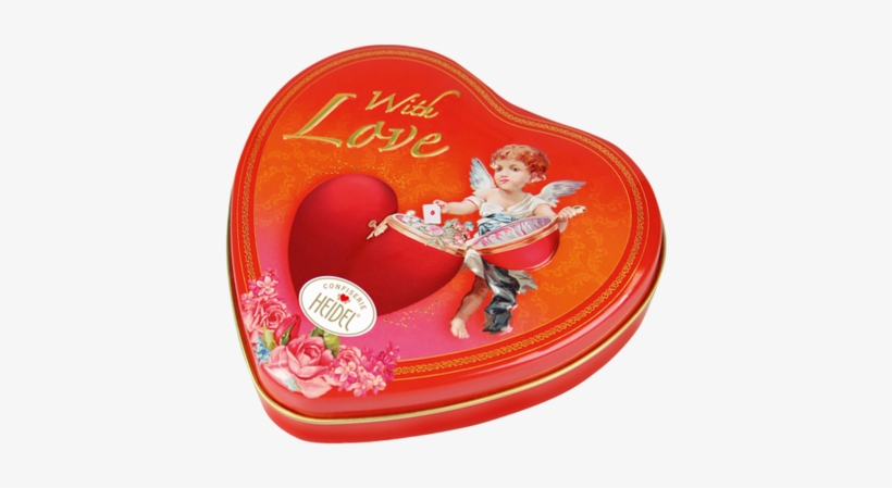 Fancy Heart “for You“ - Vollmilchschokolade-herzen In Dose Schmuckherz Für, transparent png