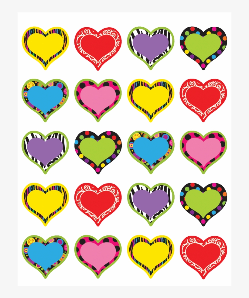 Tcr5185 Fancy Hearts Stickers Image - Teacher Created Resources Fancy Heart Stickers, transparent png