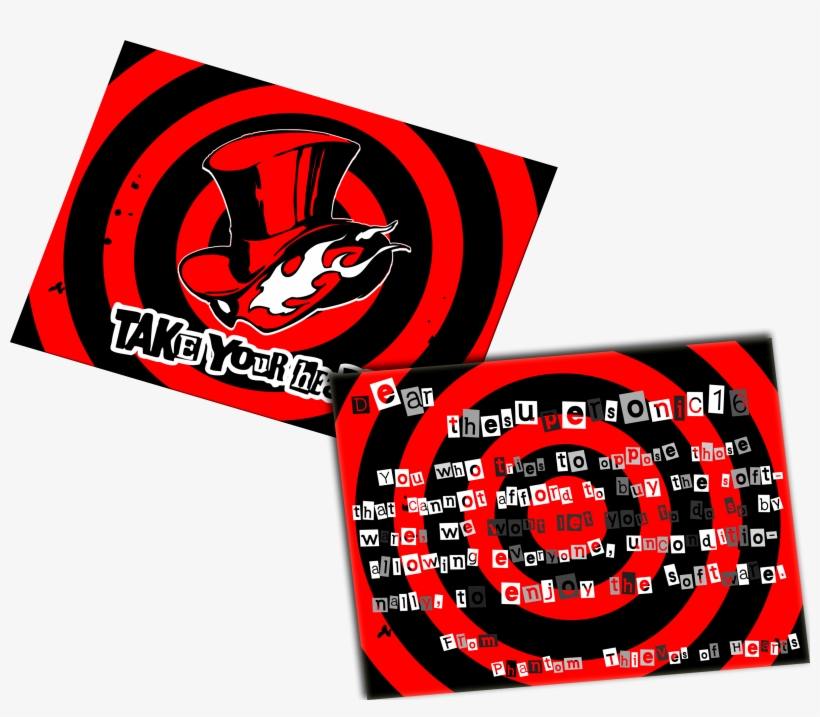 So How Do I Use This - Samiika3dprints Joker's Mask + Calling Card// Persona, transparent png
