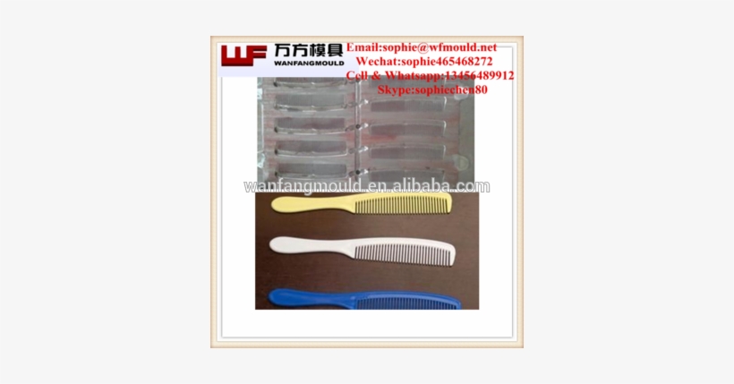 Multi-cavities Plastic Injection Comb Mold Made In - Plastic, transparent png