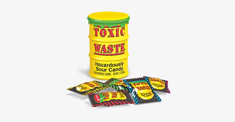 Its Flagship Product, Toxic Waste® Hazardously Sour - Toxic Waste Candy, transparent png