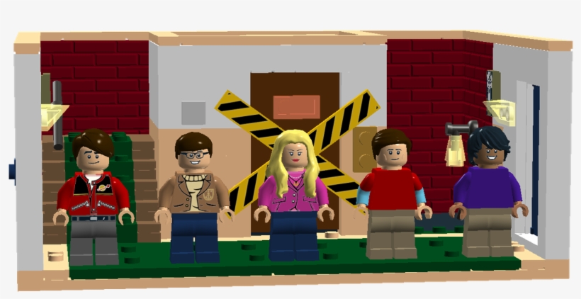 The Elevator "the Big Bang Theory" - Construction Set Toy, transparent png