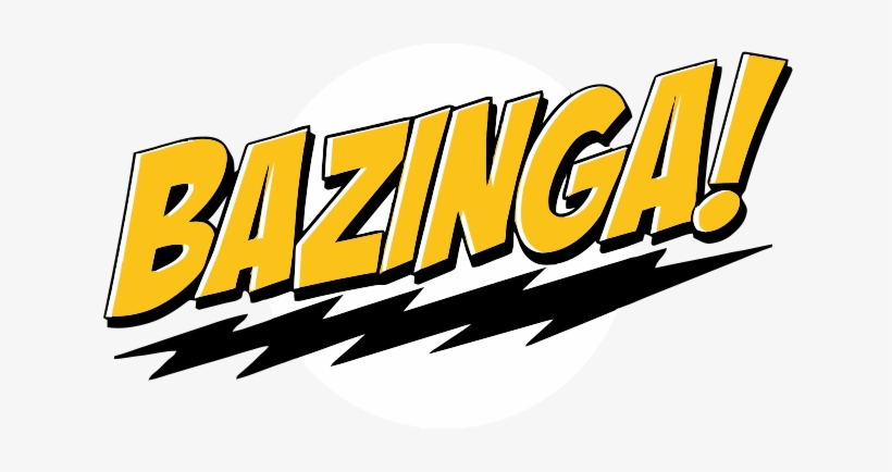 The Big Bang Theory - Bazinga The Big Bang Theory, transparent png