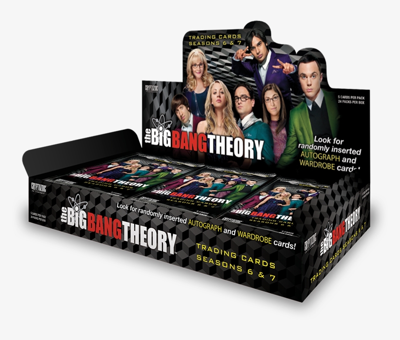 The Big Bang Theory Trading Cards Seasons 6 & - Big Bang Theory Cards, transparent png