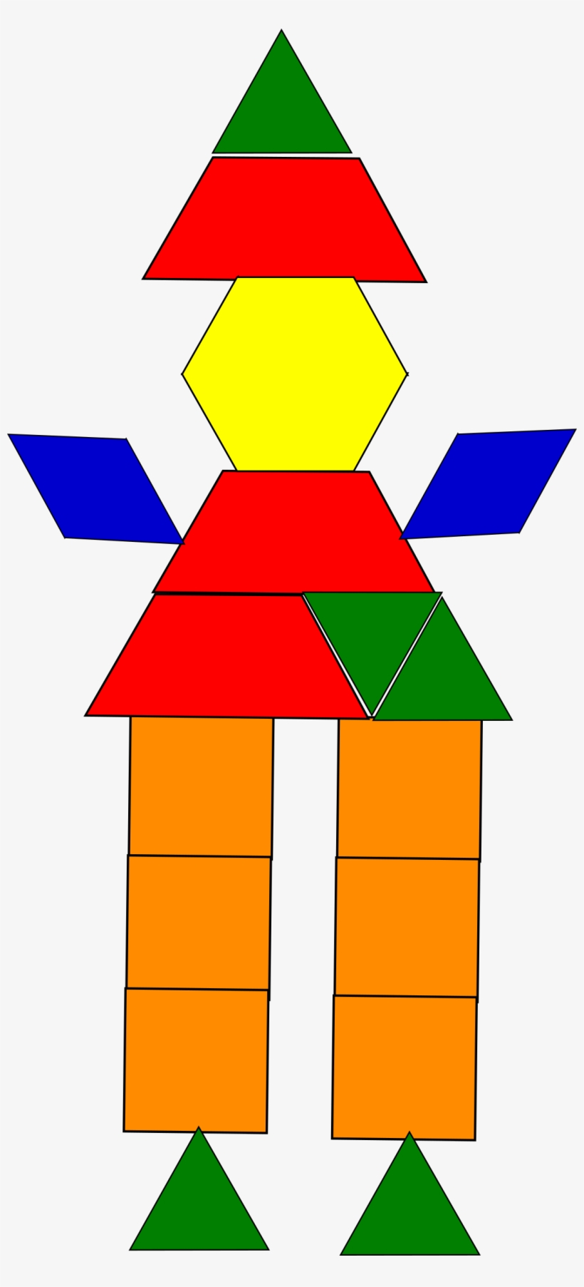 Big Image - Made From Geometric Shapes, transparent png