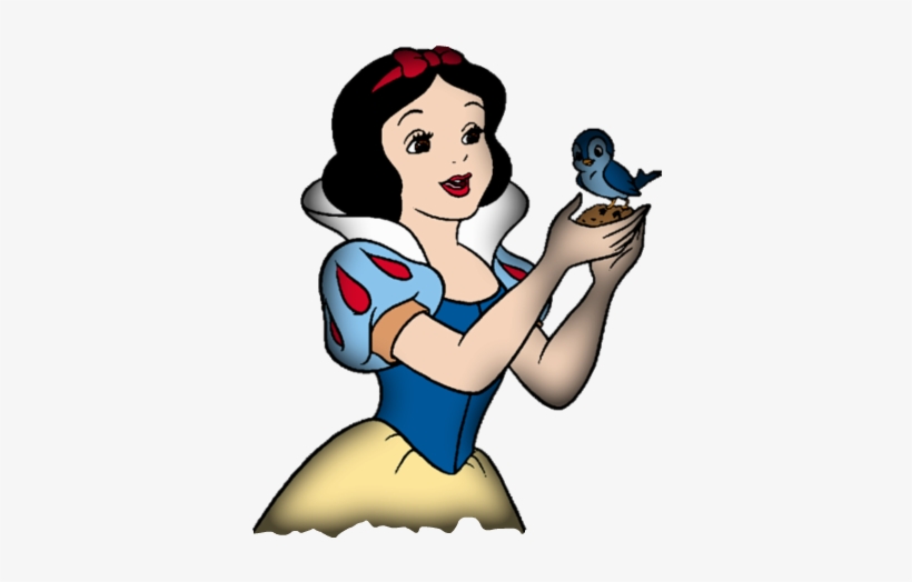 The Evil Queen A Pig's Heart Instead - Snow White Holding Bird, transparent png