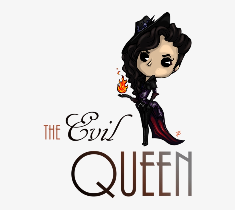 Bleed Area May Not Be Visible - Ouat Evil Queen Chibi Drawings, transparent png