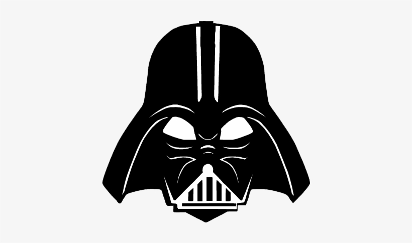 Star Wars Themed Airbrush Tattoos - Darth Vader Silhouette, transparent png