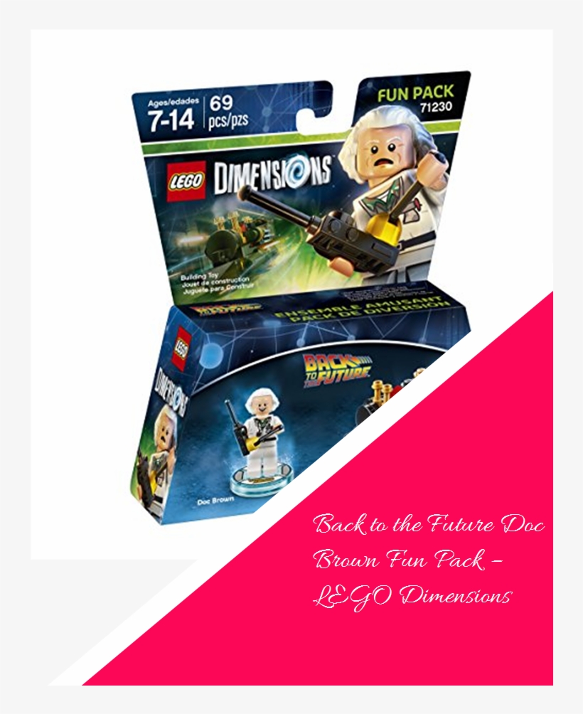 Back To The Future Doc Brown Fun Pack Lego Dimensions - Lego Dimensions Doc Brown, transparent png
