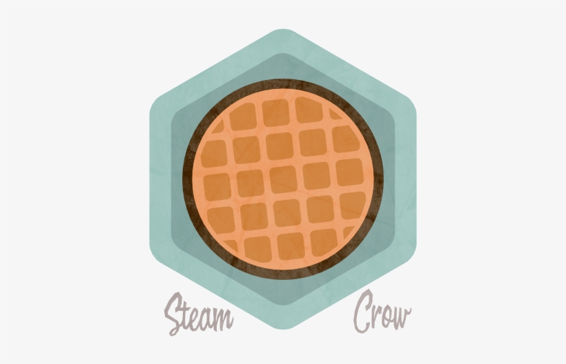 Waffle Spirit Badge - Book Badge, transparent png