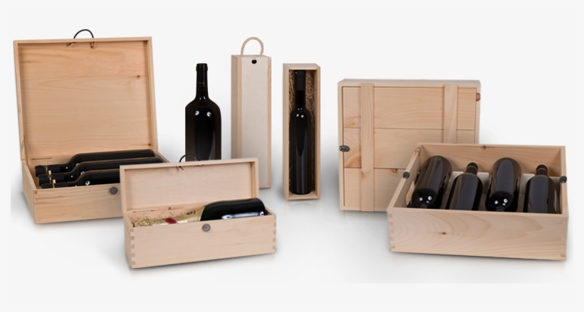 Wooden Wine Boxes Png, transparent png