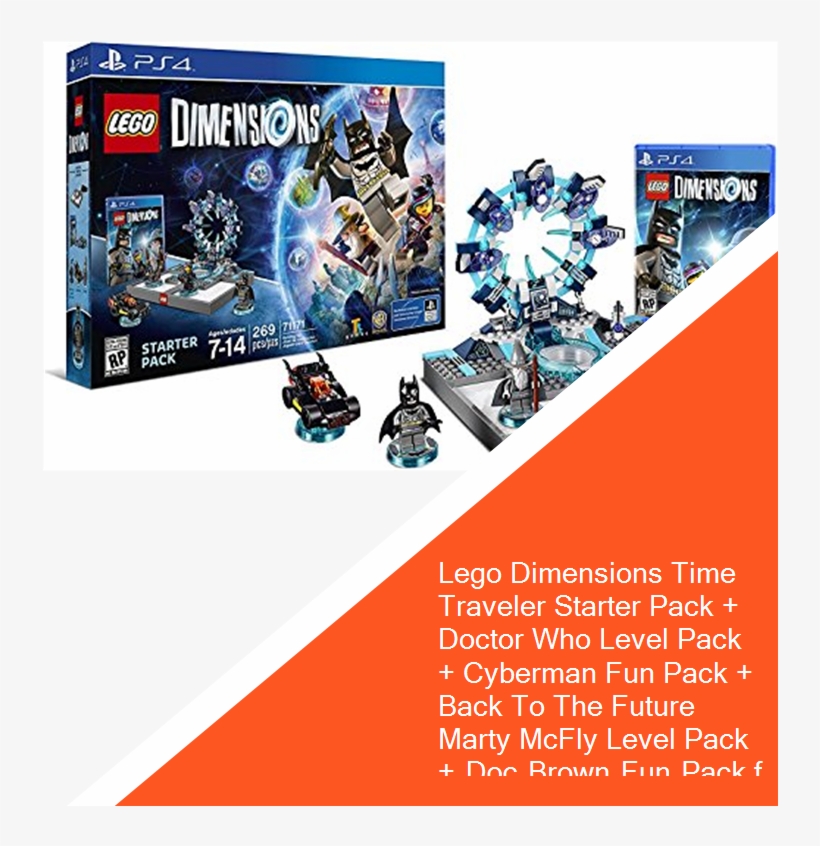 Lego Dimensions Time Traveler Starter Pack Doctor Who - Lego Dimensions (starter Pack), transparent png