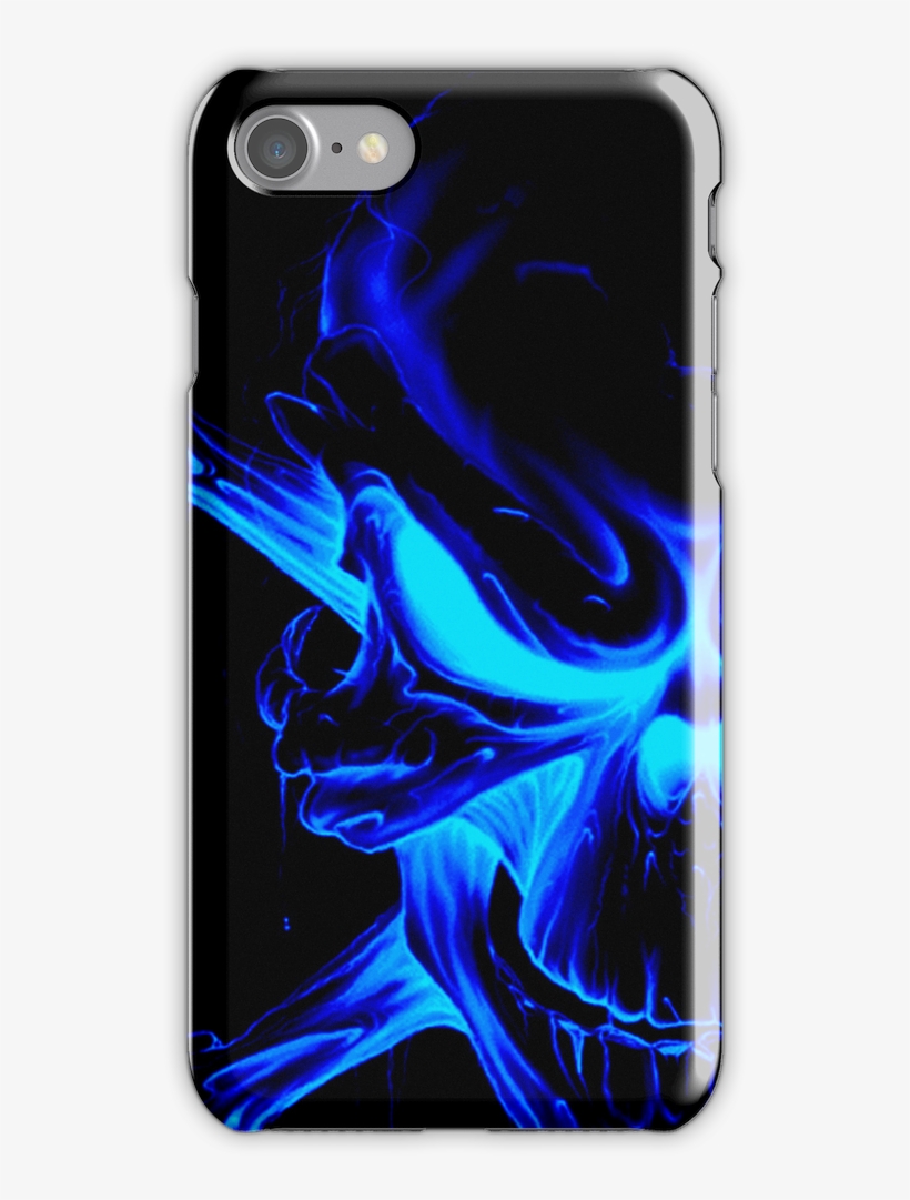 Blue Skull Case 1 Iphone 7 Snap Case - Mu Hero Academia Case Iphone 7, transparent png