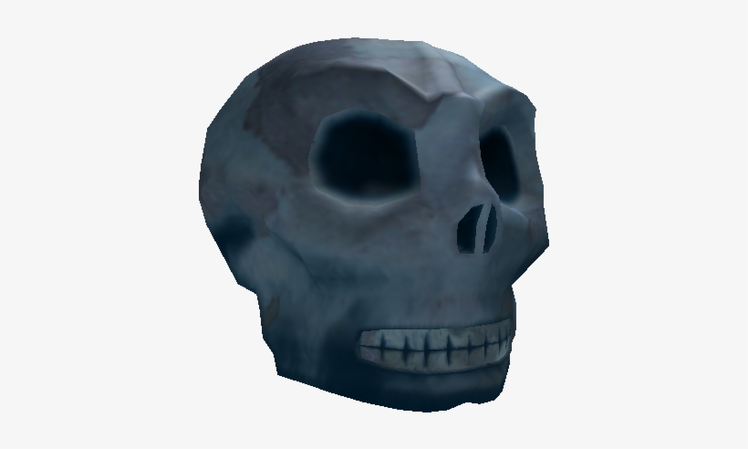 Bluesteel Skull - Skull, transparent png
