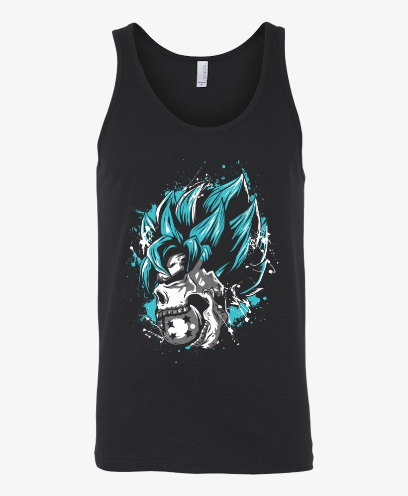 Ssj God Blue Skull - Edition Limité: Crâne Saiyan - Sweat Mixte, transparent png