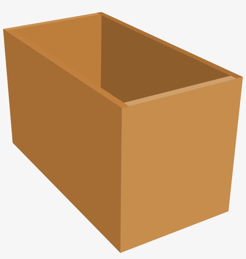 Big Image - Wooden Box Clipart, transparent png
