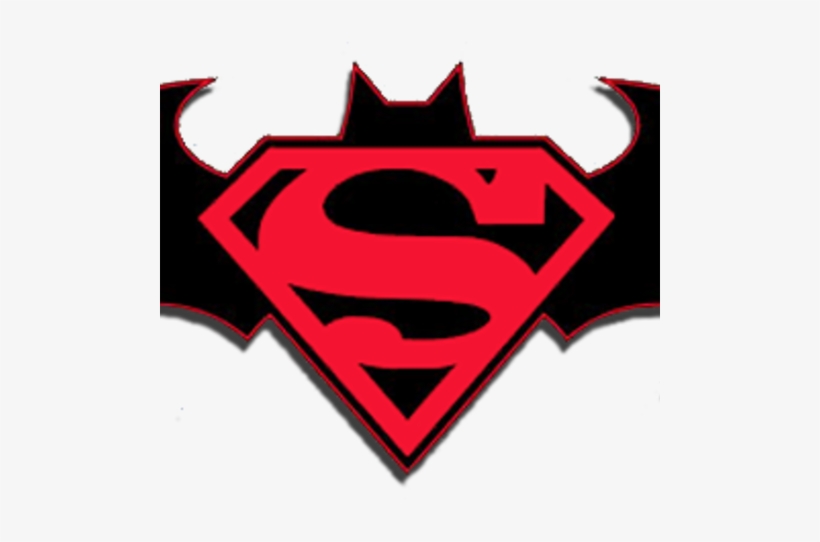 Default Superman Batman Logo - Superman Batman, transparent png