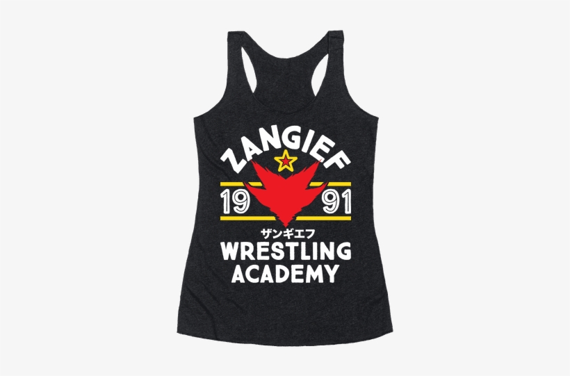 Zangief Wrestling Academy Racerback Tank Top - Super Calloused Fragile Racist Sexist Nazi Potus, transparent png