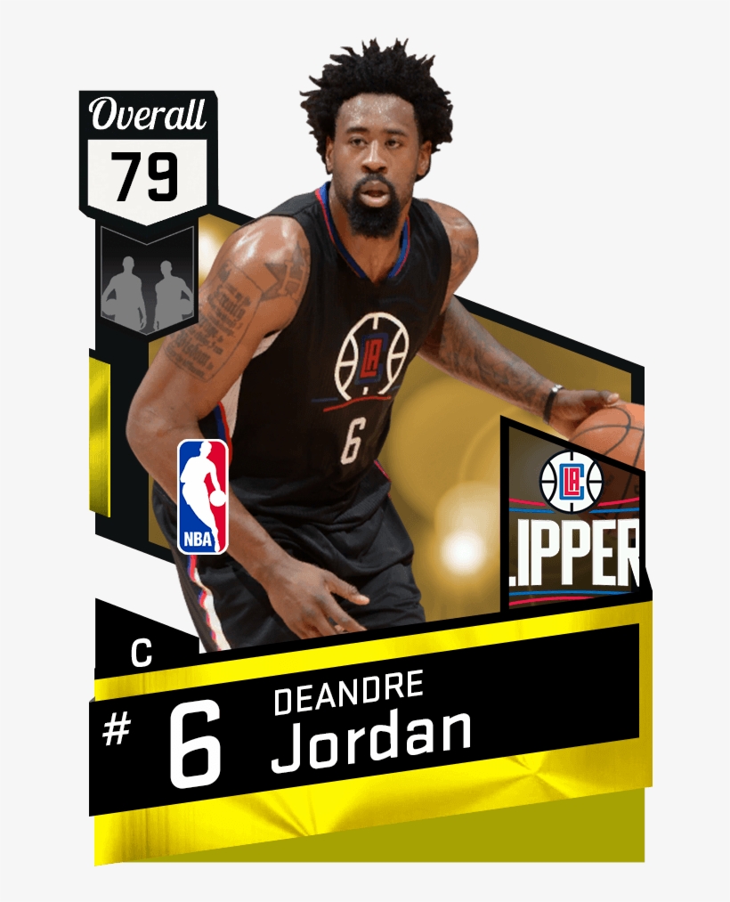 Deandre Jordan - Deandre Jordan Nba 2k17, transparent png