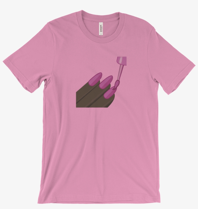 Dark Nail Polish Emoji T Shirts Swish Embassy - Phoenix Peaks T-shirt, transparent png
