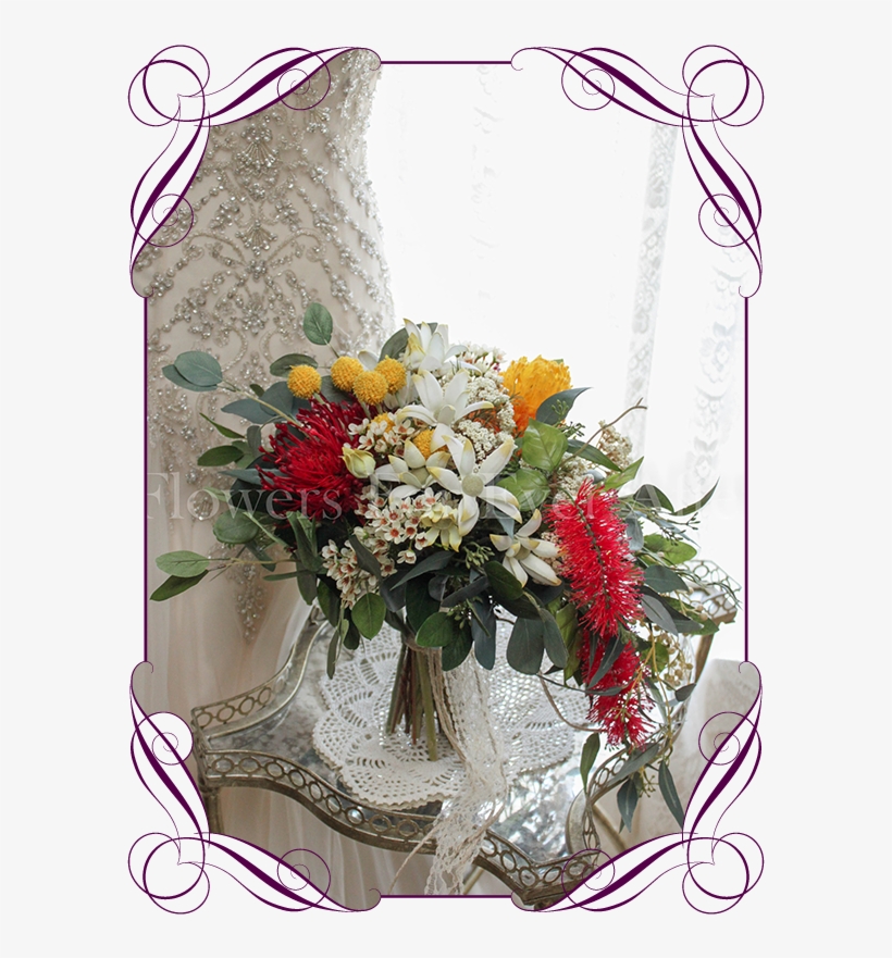 An Elegant Artificial Bridal Cascading / Messy Rustic - Rose Dahlia Peony Bouquet, transparent png