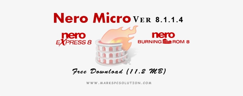 Nero Micro 8 With Express And Burning Rom - Dessert, transparent png