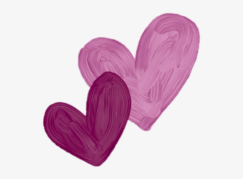 Heart Hearts Tumblr Painting Paint Transparent - Transparent Paint, transparent png