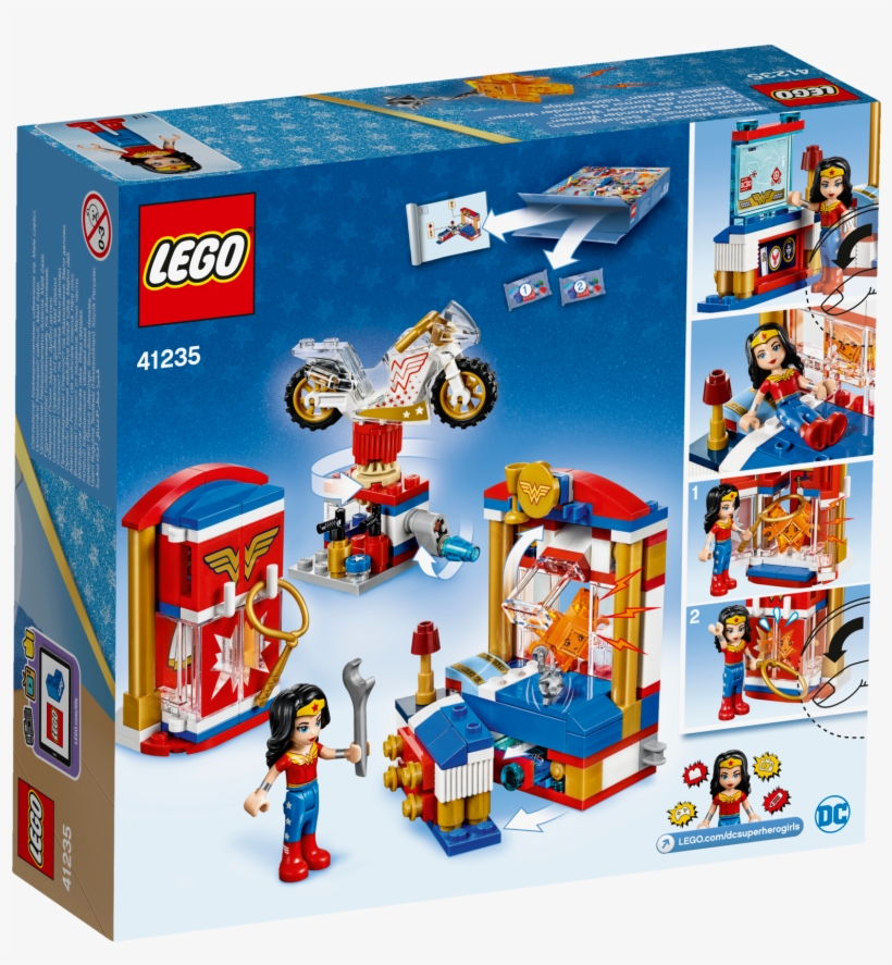 Lego Dc Super Hero Girls - Lego 41235 Dc Super Hero Girls Wonder Woman Dorm, transparent png
