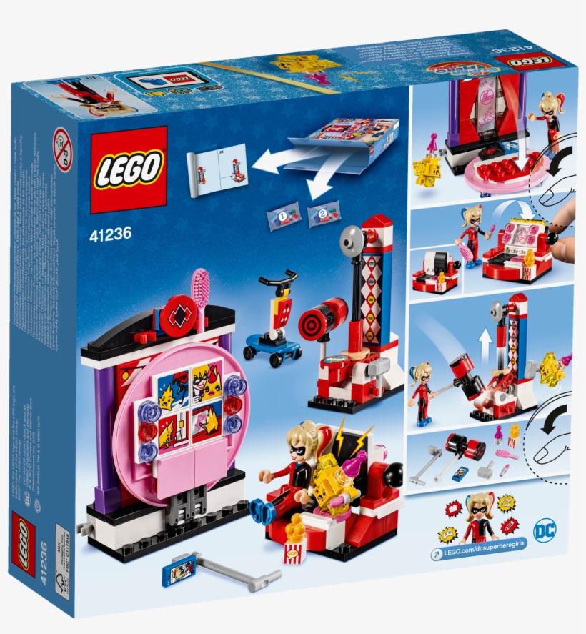Lego Dc Super Hero Girls - Lego Dc Super Hero Girls Sypialnia Harley Quinn 41236, transparent png