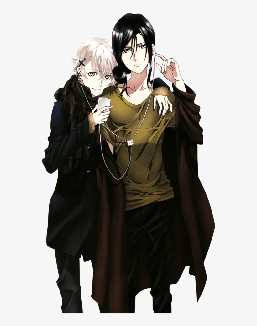 Przytuleni Kuroh Yatogami I Yashiro Isana Z Anime K-project - Isana Yashiro Yatogami Kuroh, transparent png
