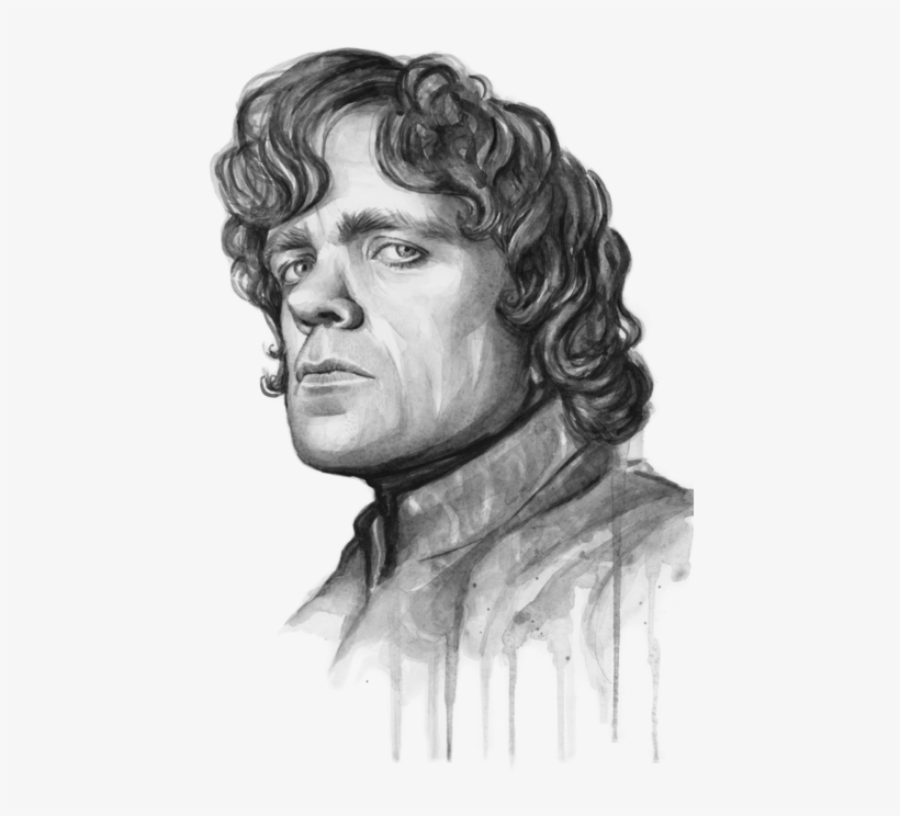 Bleed Area May Not Be Visible - Tyrion Lannister Watercolor, transparent png