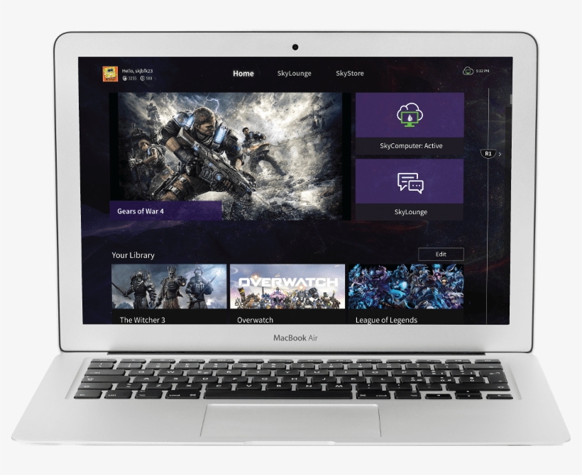 Liquidsky Launches World's First Free Ultra Performance - 17.3" Intel I7 Nvidia 980 Gaming Laptop, transparent png