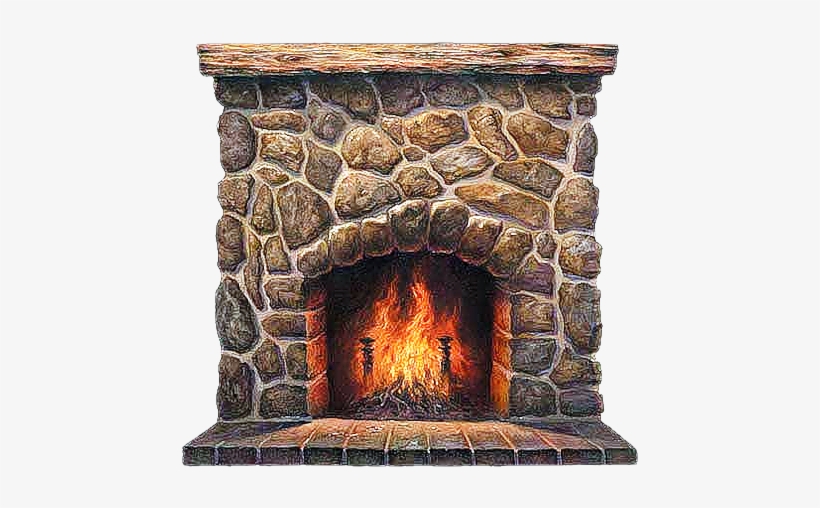 View Album On Yandex - Fireplace Mural, transparent png