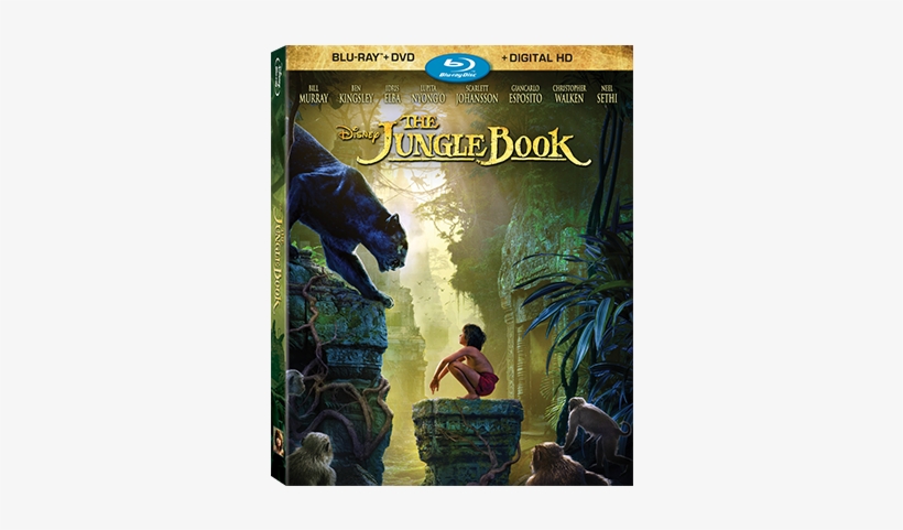 Disney's The Jungle Book On Digital Hd August 23rd - Jungle Book Bluray 2016, transparent png
