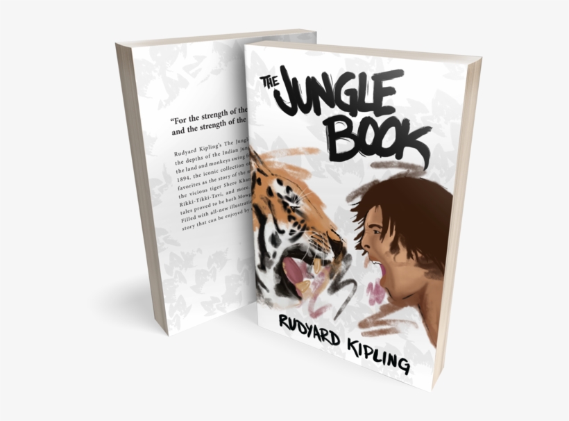 Junglebook Mockup, transparent png