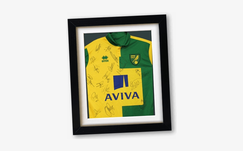 Banner Norwich Shirt Frame - Norwich City Trikot, transparent png