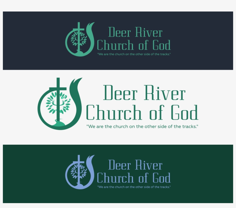 Bold, Personable, Church Logo Design For Deer River - Graphic Design, transparent png