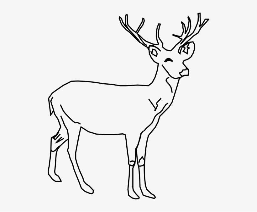 Buck Deer Clipart - Deer Clip Art, transparent png