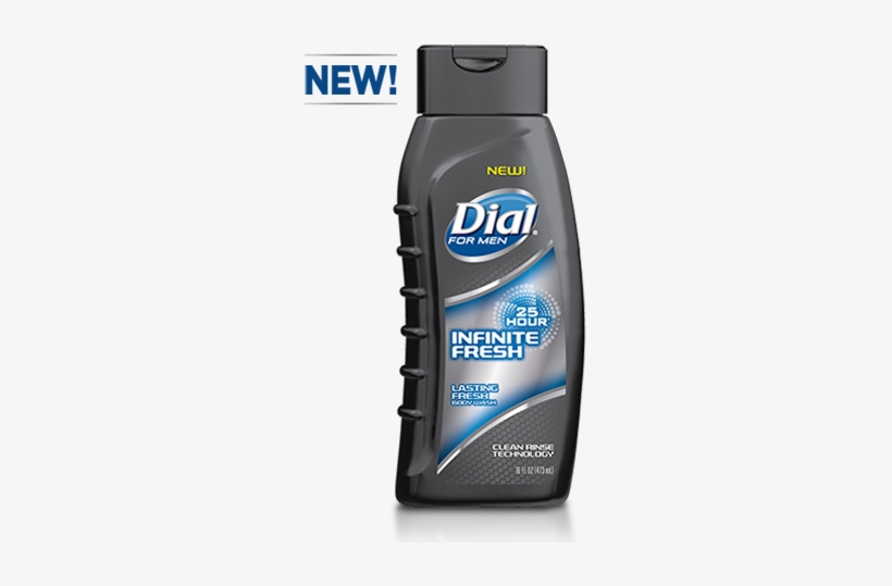 Dial® For Men Infinite Fresh Body Wash - Dial Hair And Body Wash, transparent png