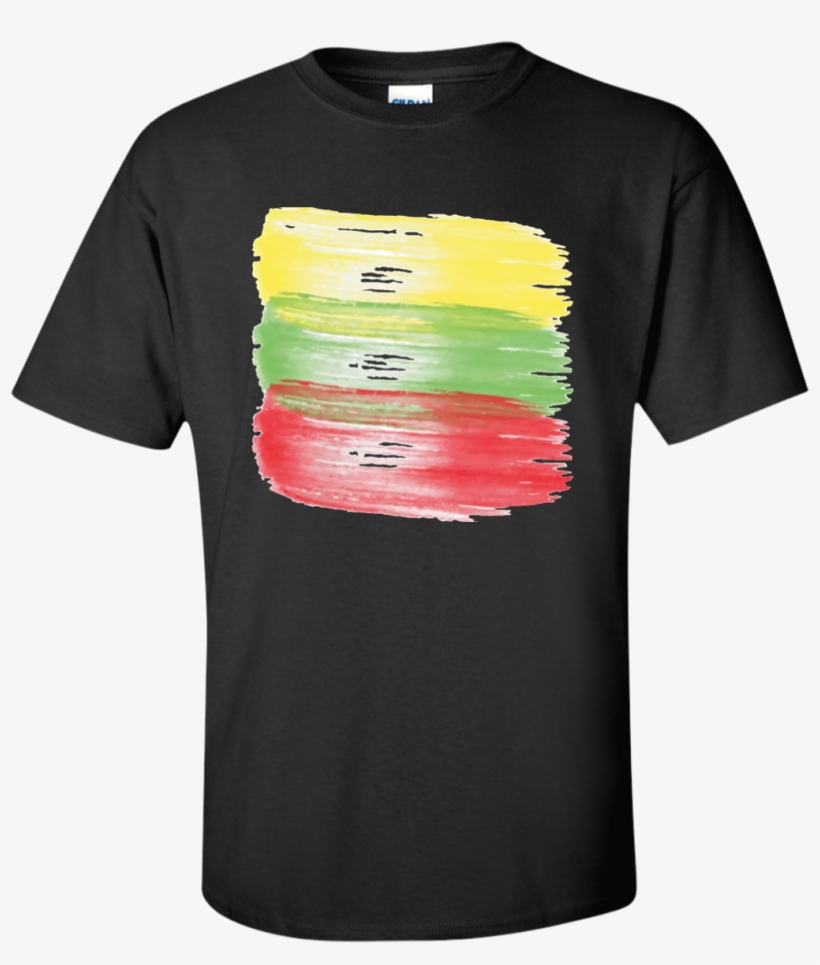 Brush Strokes Guys T Shirt - Black Lawyers Shirt, transparent png
